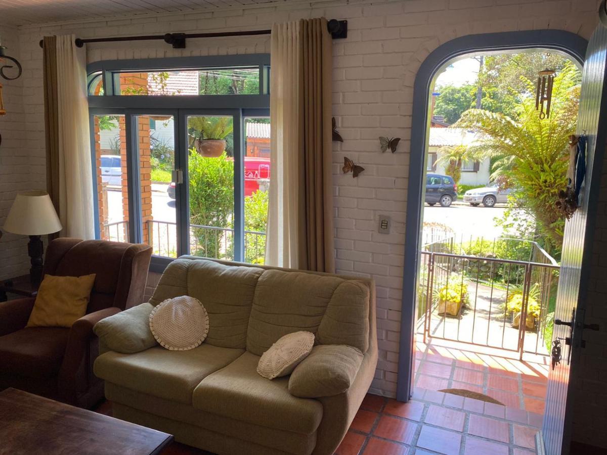 Casa Da Vo Diva No Centro De Gramado Villa Esterno foto